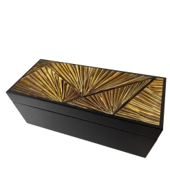 Black & Gold Jewelry Box