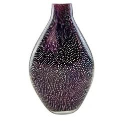 Black & White Filigree Murrine Large Vase