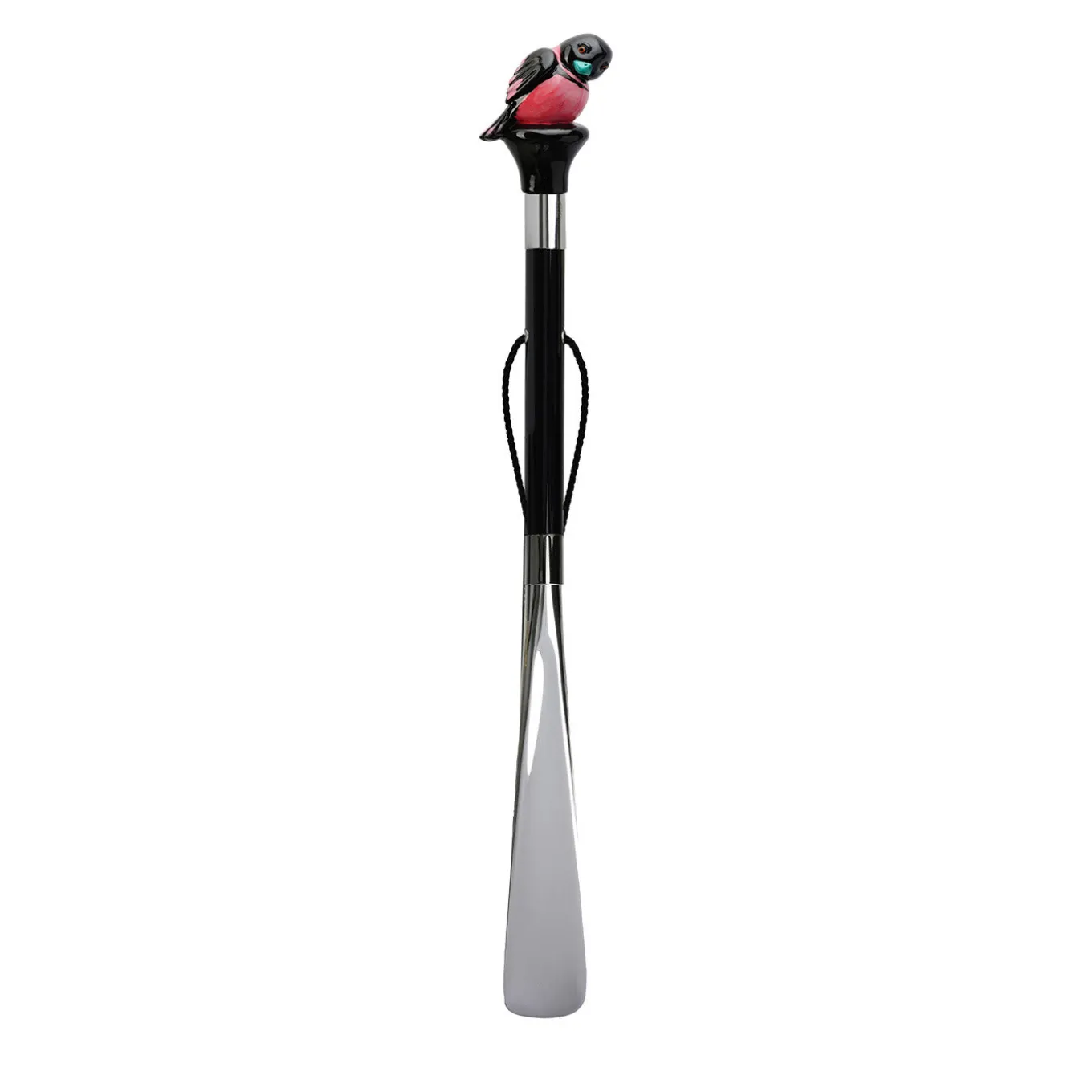Black and Pink Sparrow Shoehorn