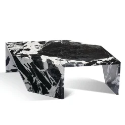 Black and White Origami Coffee Table by Patricia Urquiola