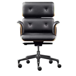 Black Armadillo/2 Swivel Armchair by Rainer Bachschmid