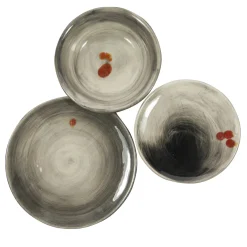 Black Cherry Set of Dinnerware for One