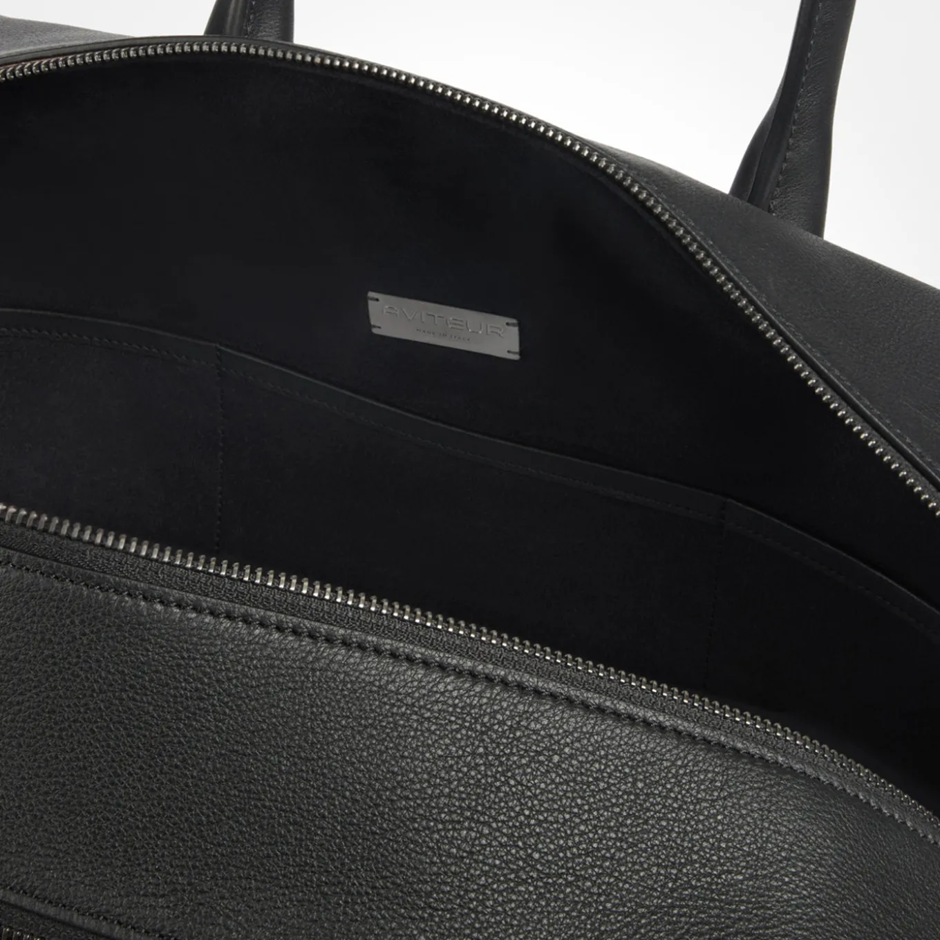 Black Cristallo Mini Weekend Bag