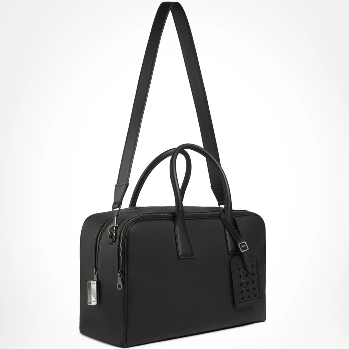 Black Cristallo Mini Weekend Bag