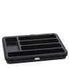 Black Flatware Holder/Tray
