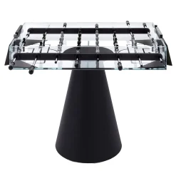 Black Foosball Table Ghost by Basaglia + Rota Nodari