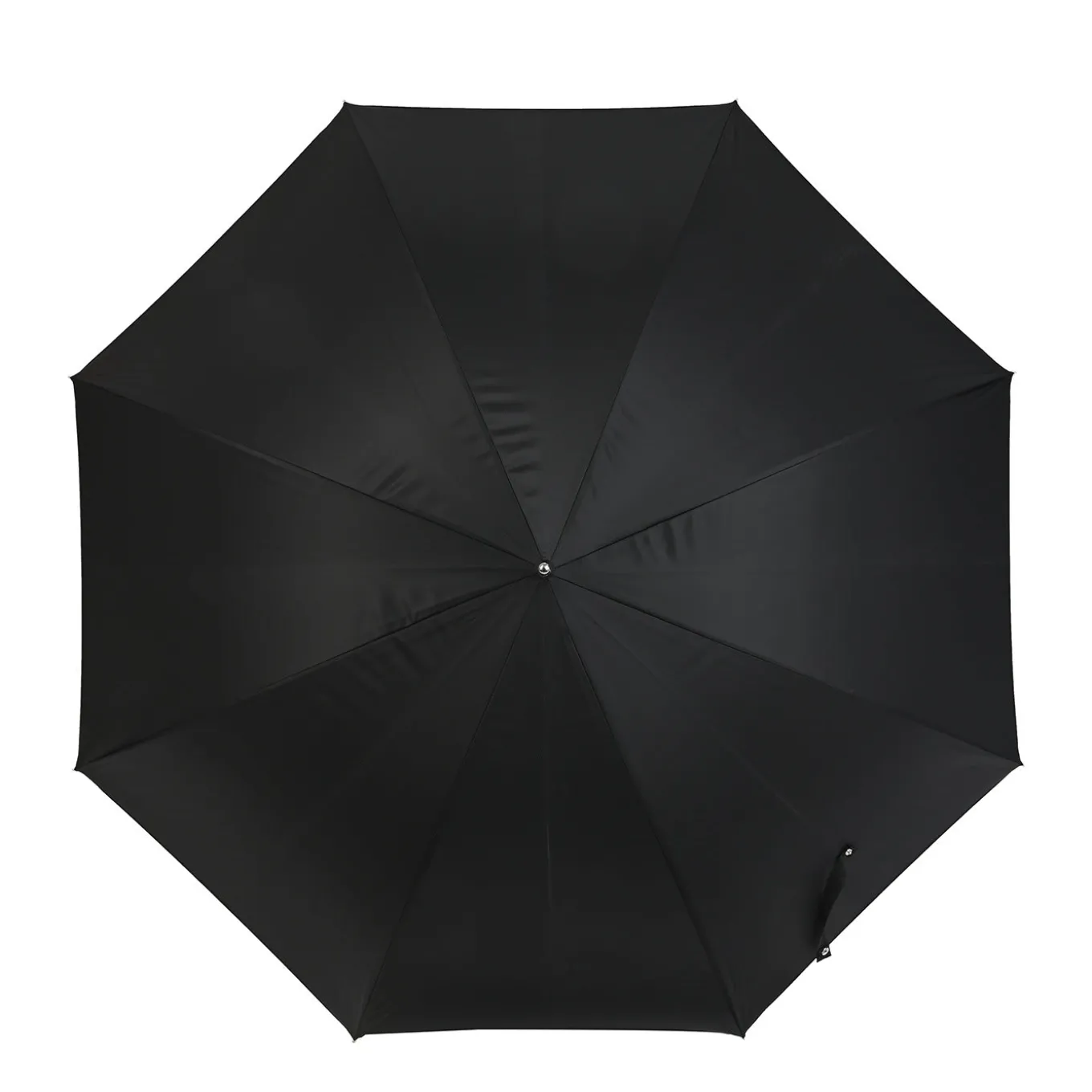 Black Honeycomb Umbrella with Horse Handle