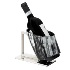 Black Horn Champagne Holder
