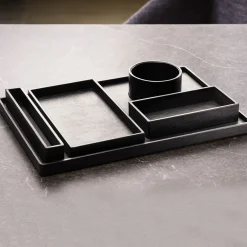 Black Leather Canteen Tray 02 by Shawn Henderson