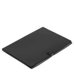 Black Leather Folder