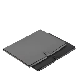 Black Leather Folder