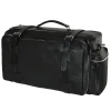 Black Leather Weekender Jones