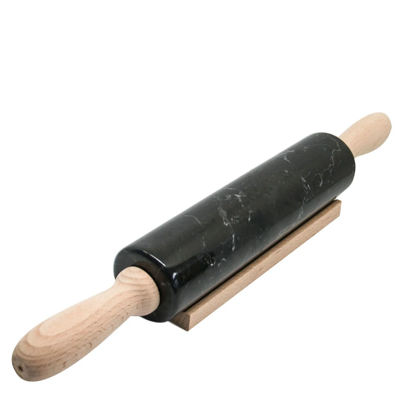 Black Marble Rolling Pin