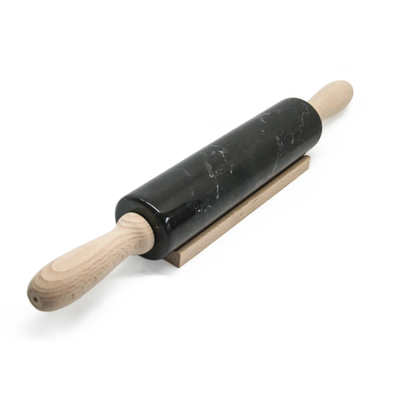 Black Marble Rolling Pin