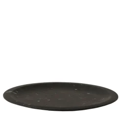 Black Marquina Dinner Plate by Ivan Colominas #1