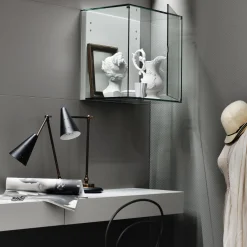 Black Nancy Table Lamp by Michele Bönan