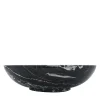 Black Portoro Marble Fruit Bowl