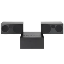 Black Totem RR231 Stereo Unit by Mario Bellini