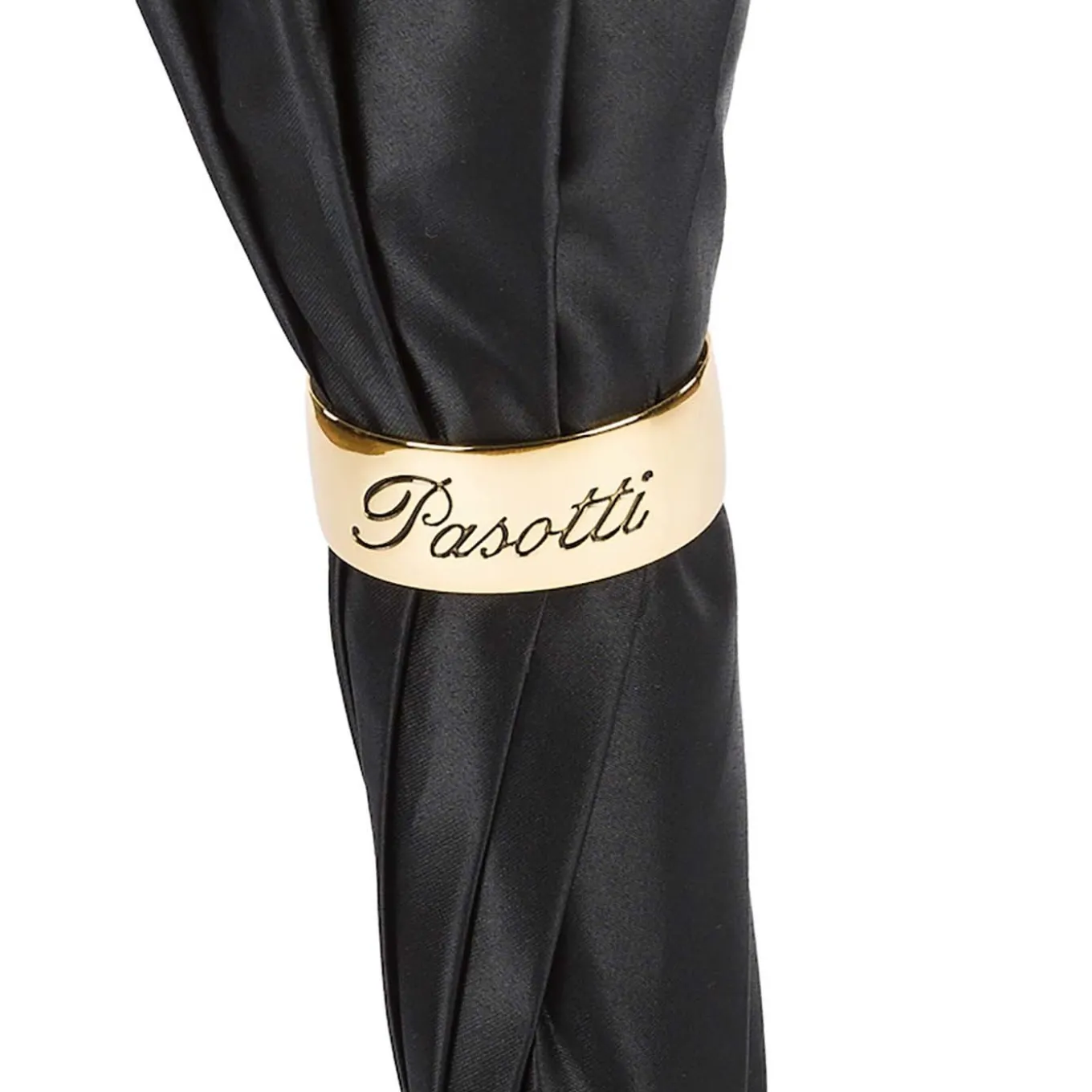 Black Umbrella with Black Panther Handle