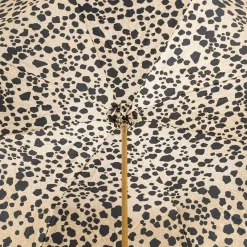 Black Umbrella with Black Panther Handle