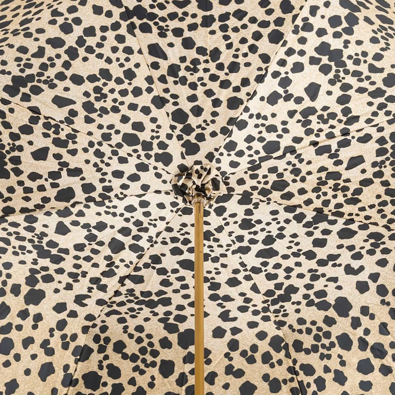 Black Umbrella with Black Panther Handle