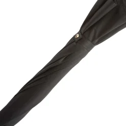 Black Umbrella with Horse Handle