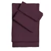 Black-Cherry King-Size Bed Linen Set