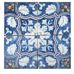 Blu Mare Set of 4 Tiles #3