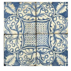 Blu Mare Set of 4 Tiles #4