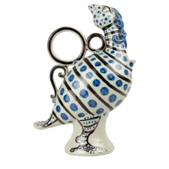 Blue Bird Ceramic Vase