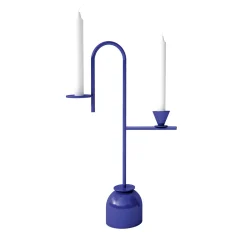 BLUE CANDLEHOLDER #2 by Thomas Dariel