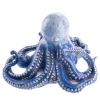 Blue Ceramic Octopus Sculpture