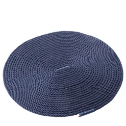 Blue Coiled Rope Table Mat