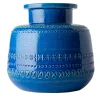 Blue Decorative Vase by Aldo Londi