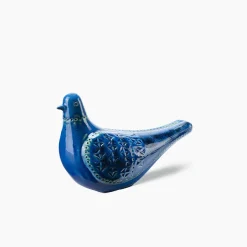 Blue Dove Sculpture by Aldo Londi