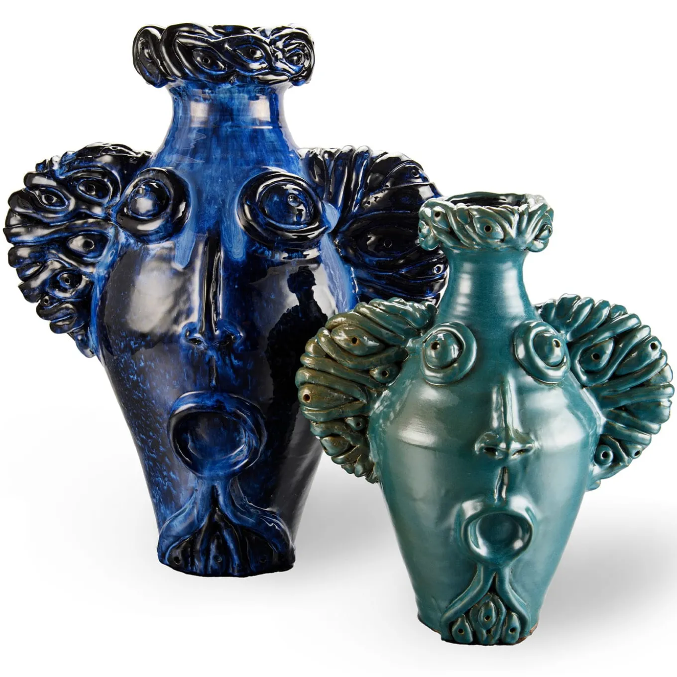 Blue Eye Vase #2