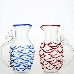 Blue Fish Tail Jug