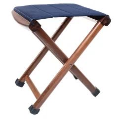Blue Folding Stool