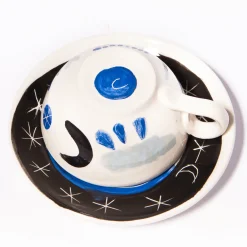 Blue Horse Under A Starry Sky N.2 Espresso Set