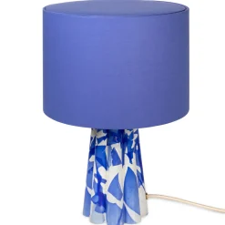 Blue Murano Glass Bucket Lamp