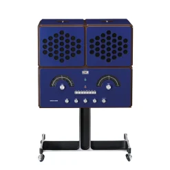 Blue Radiofonografo RR226 by Achille and Pier Giacomo Castiglioni