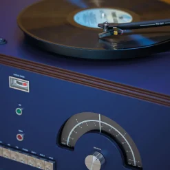 Blue Radiofonografo RR226 by Achille and Pier Giacomo Castiglioni