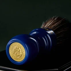 Blue Resin Synthetic Shaving Brush