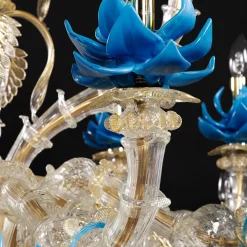 Blue Rezzonico Chandelier