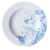 Blue Summer soup plate #1