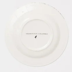 Blue Summer soup plate #1