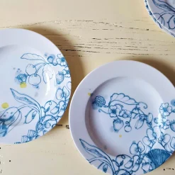 Blue Summer soup plate #2