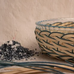 Blue Woad Cake Pan Basket