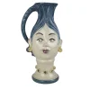 Blue-Haired Woman Ceramic Jug