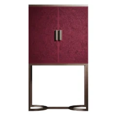 Bluemoon Crimson Bar Cabinet